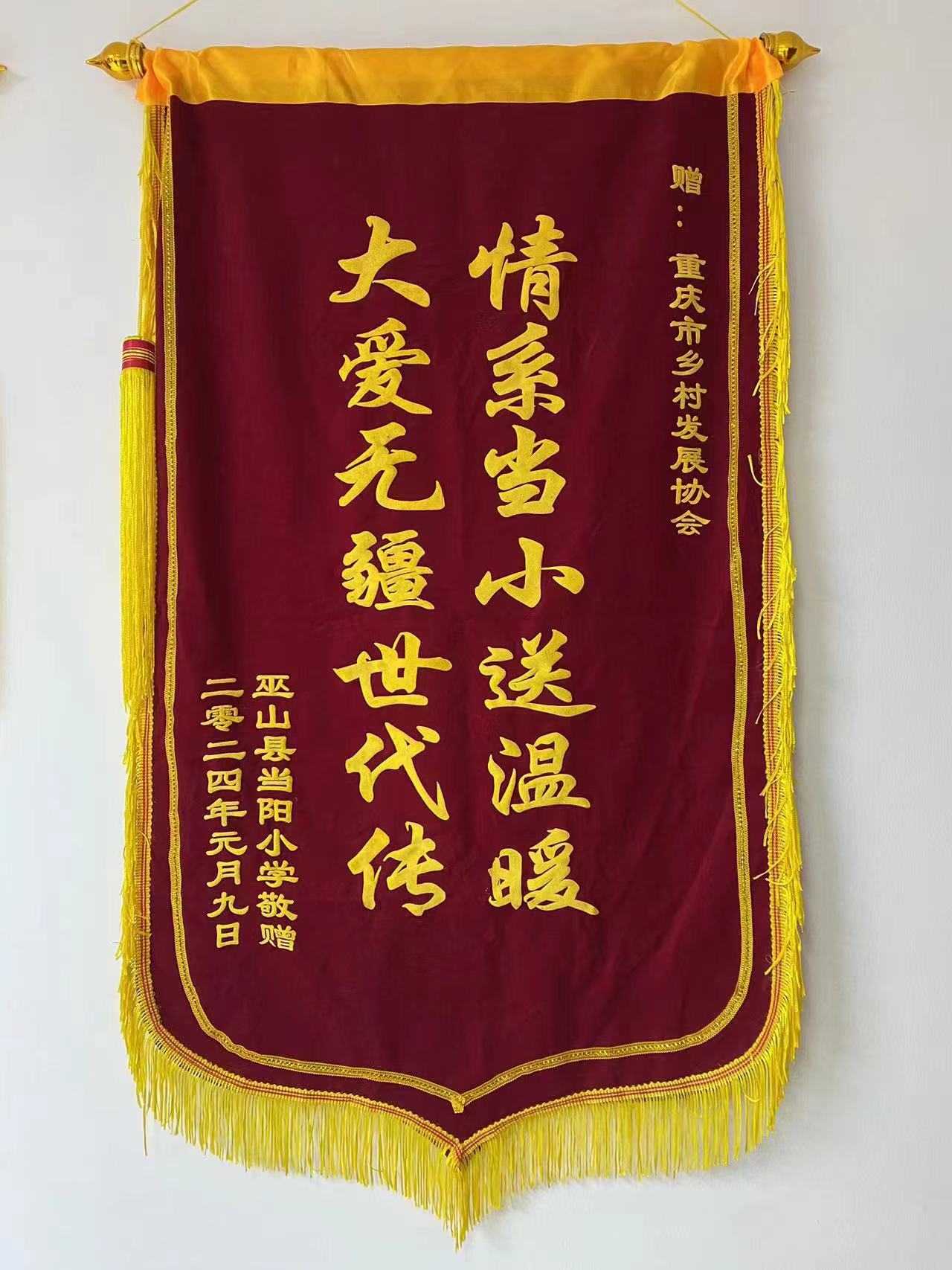 重庆市乡村发展协会和协会副会长单位 在巫山举行捐赠活动(图2)